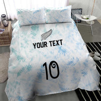 Custom New Zealand Football Bedding Set The Whites-Aotearoa Inspired - Polynesian Pride