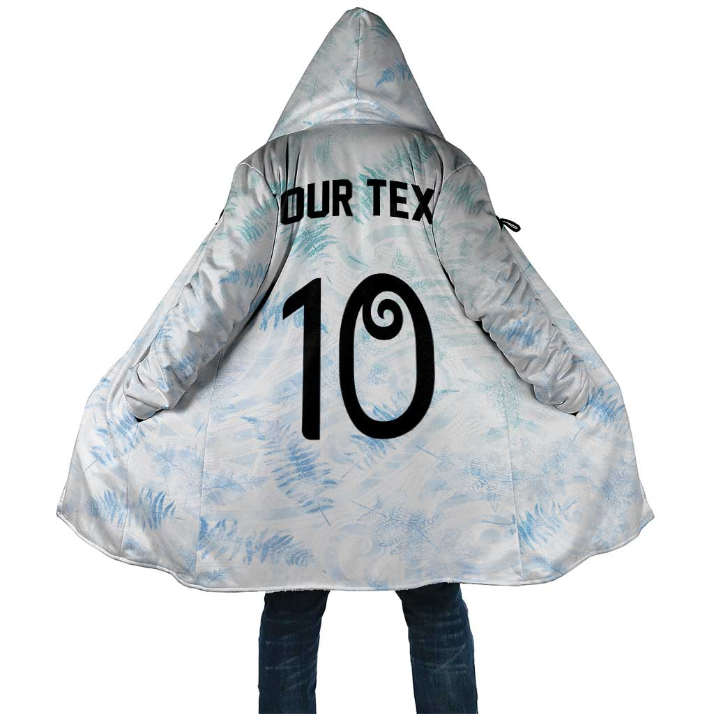 Custom New Zealand Football Cloak The Whites-Aotearoa Inspired - Polynesian Pride