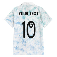 Custom New Zealand Football Family Matching Summer Maxi Dress and Hawaiian Shirt The Whites-Aotearoa Inspired - Polynesian Pride