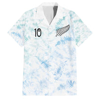 Custom New Zealand Football Family Matching Tank Maxi Dress and Hawaiian Shirt The Whites-Aotearoa Inspired - Polynesian Pride