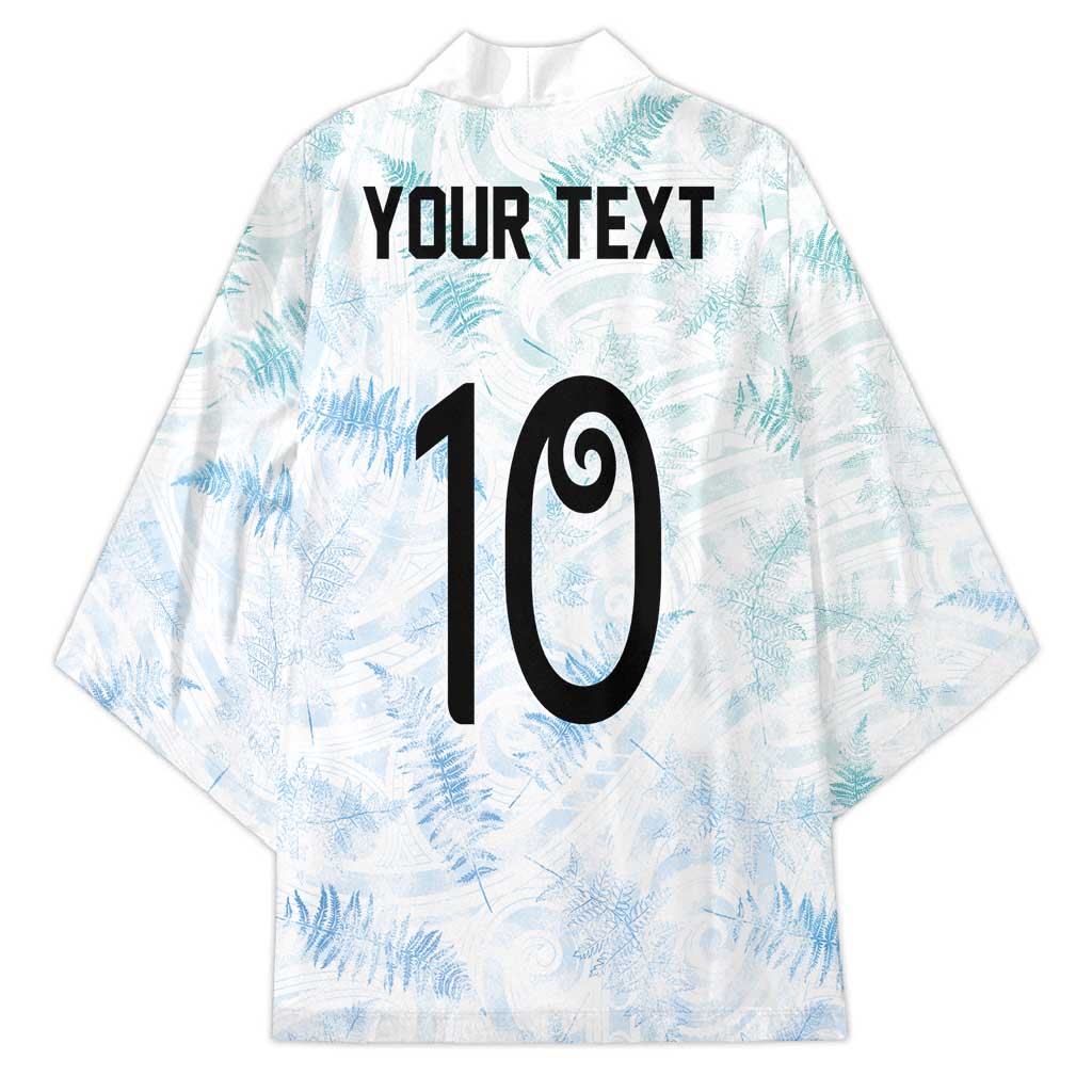 Custom New Zealand Football Kimono The Whites-Aotearoa Inspired - Polynesian Pride