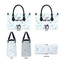 Custom New Zealand Football Leather Bag The Whites-Aotearoa Inspired - Polynesian Pride
