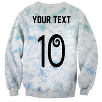 Custom New Zealand Football Sweatshirt The Whites-Aotearoa Inspired - Polynesian Pride
