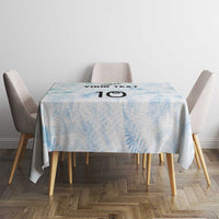 Custom New Zealand Football Tablecloth The Whites-Aotearoa Inspired - Polynesian Pride