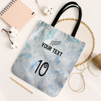 Custom New Zealand Football Tote Bag The Whites-Aotearoa Inspired - Polynesian Pride