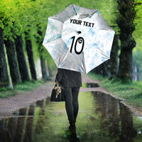 Custom New Zealand Football Umbrella The Whites-Aotearoa Inspired - Polynesian Pride