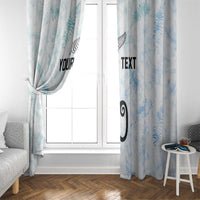 Custom New Zealand Football Window Curtain The Whites-Aotearoa Inspired - Polynesian Pride