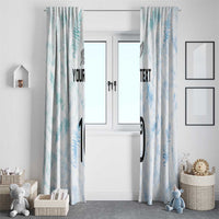 Custom New Zealand Football Window Curtain The Whites-Aotearoa Inspired - Polynesian Pride