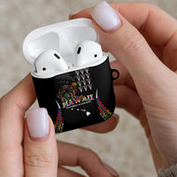 Hawaii Rainbow Warriors AirPods Case Kakau Shark Tooth and Polynesian Art Tattoo LT03 - Polynesian Pride