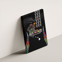 Hawaii Rainbow Warriors Canvas Wall Art Kakau Shark Tooth and Polynesian Art Tattoo LT03 - Polynesian Pride