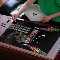 Hawaii Rainbow Warriors Puzzle Kakau Shark Tooth and Polynesian Art Tattoo LT03 - Polynesian Pride