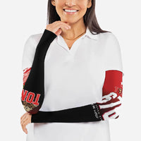 Mate Ma'a Tonga Arm Sleeves Traditional Warrior and Ngatu Art Pattern LT03 - Polynesian Pride