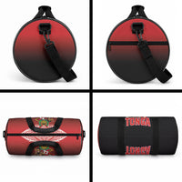 Mate Ma'a Tonga Duffle Bag Traditional Warrior and Ngatu Art Pattern LT03 - Polynesian Pride
