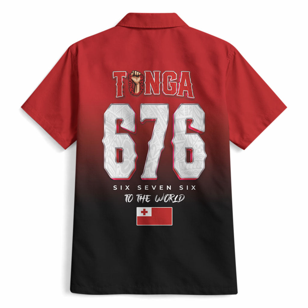 Mate Ma'a Tonga Hawaiian Shirt Traditional Warrior and Ngatu Art Pattern LT03 - Polynesian Pride