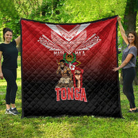 Mate Ma'a Tonga Quilt Traditional Warrior and Ngatu Art Pattern LT03 - Polynesian Pride
