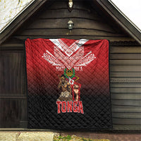 Mate Ma'a Tonga Quilt Traditional Warrior and Ngatu Art Pattern LT03 - Polynesian Pride