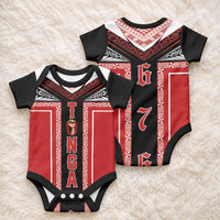 Tonga Baby Onesie Tribal Pacific Ngatu Motif LT03 - Polynesian Pride
