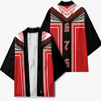 Tonga Kimono Tribal Pacific Ngatu Motif LT03 - Polynesian Pride