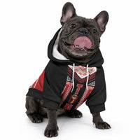 Tonga Pet Hoodie Tribal Pacific Ngatu Motif LT03 - Polynesian Pride