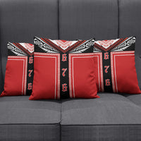 Tonga Pillow Cover Tribal Pacific Ngatu Motif LT03 - Polynesian Pride