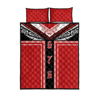 Tonga Quilt Bed Set Tribal Pacific Ngatu Motif LT03 - Polynesian Pride