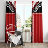 Tonga Window Curtain Tribal Pacific Ngatu Motif LT03 - Polynesian Pride