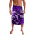 Polynesian Shark Valentine Day Lavalava Hibiscus and Tribal Tattoo Purple Style LT03 Purple - Polynesian Pride