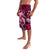 Polynesian Shark Valentine Day Lavalava Hibiscus and Tribal Tattoo Pink Style LT03 - Polynesian Pride