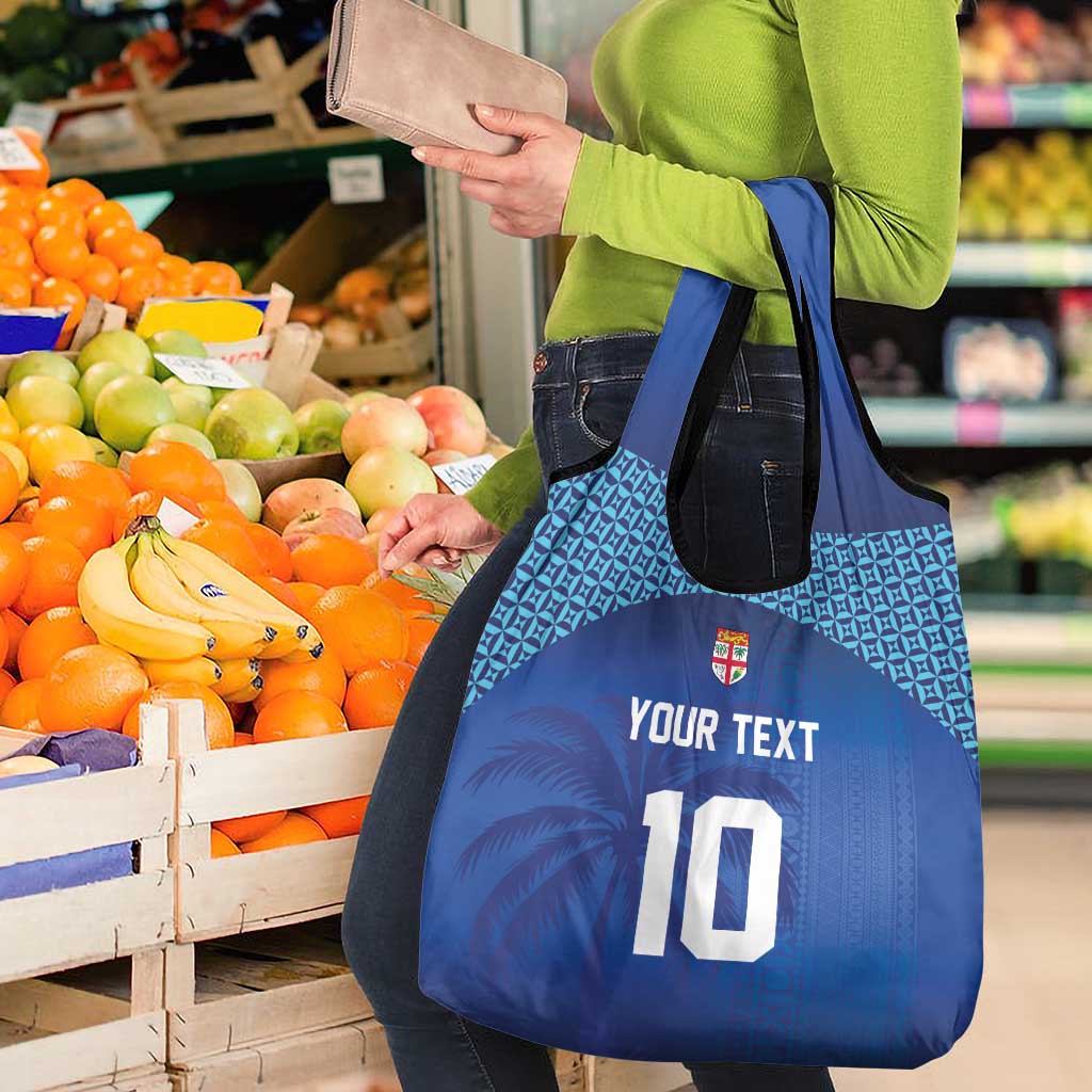 Custom Fiji Football-Towards World Cup 2026 Grocery Bag