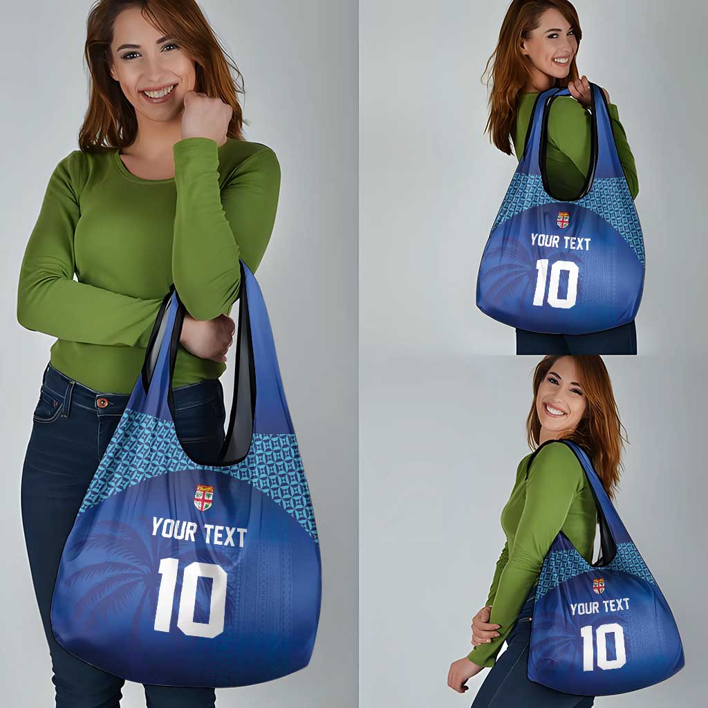 Custom Fiji Football-Towards World Cup 2026 Grocery Bag