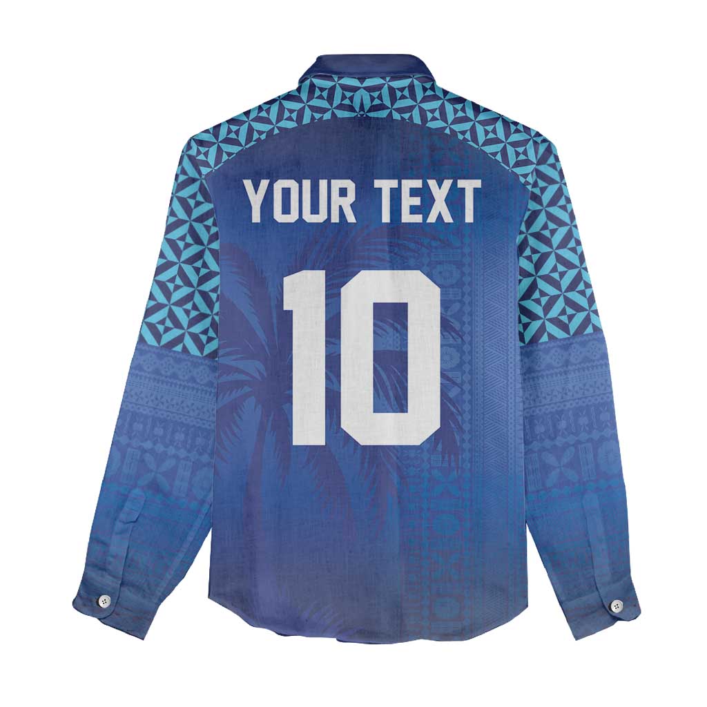 Custom Fiji Football-Towards World Cup 2026 Women Casual Shirt