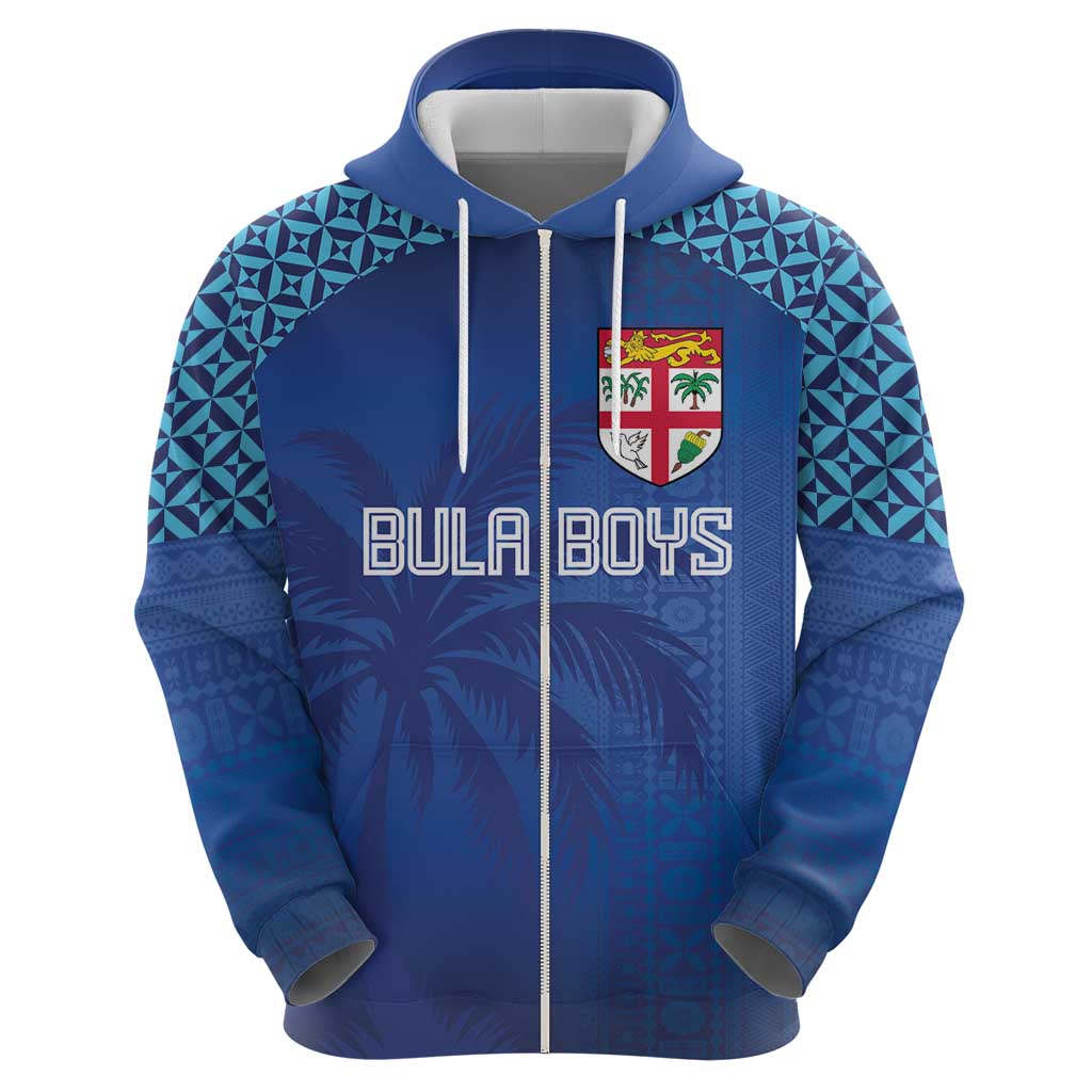 Custom Fiji Football-Towards World Cup 2026 Zip Hoodie