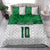 Custom Hawaii Volleyball-Kakau Motif Green Color Bedding Set