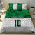 Custom Hawaii Volleyball-Kakau Motif Green Color Bedding Set