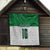 Custom Hawaii Volleyball-Kakau Motif Green Color Quilt