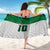 Custom Hawaii Volleyball-Kakau Motif Green Color Sarong