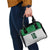 Custom Hawaii Volleyball-Kakau Motif Green Color Shoulder Handbag