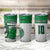 Custom Hawaii Volleyball-Kakau Motif Green Color Tumbler Cup