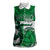 Custom Hawaii Volleyball-Kakau Motif Green Color Women Sleeveless Polo Shirt