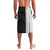 Custom Hawaii Volleyball-Kakau Motif Grayscale Color Lavalava