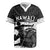 Custom Hawaii Volleyball-Kakau Motif Grayscale Color Rugby Jersey