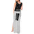 Custom Hawaii Volleyball-Kakau Motif Grayscale Color Tank Maxi Dress