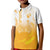 Philippines National Costume Style Kid Polo Shirt Barong Tagalog and Eagle Feather Yellow Color