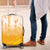 Philippines National Costume Style Luggage Cover Barong Tagalog and Eagle Feather Yellow Color