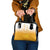 Philippines National Costume Style Shoulder Handbag Barong Tagalog and Eagle Feather Yellow Color