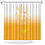 Philippines National Costume Style Shower Curtain Barong Tagalog and Eagle Feather Yellow Color