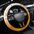 Philippines National Costume Style Steering Wheel Cover Barong Tagalog and Eagle Feather Orange Color