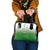 Philippines National Costume Style Shoulder Handbag Barong Tagalog and Eagle Feather Green Color
