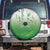 Philippines National Costume Style Spare Tire Cover Barong Tagalog and Eagle Feather Green Color