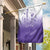 Philippines National Costume Style Garden Flag Barong Tagalog and Eagle Feather Purple Color
